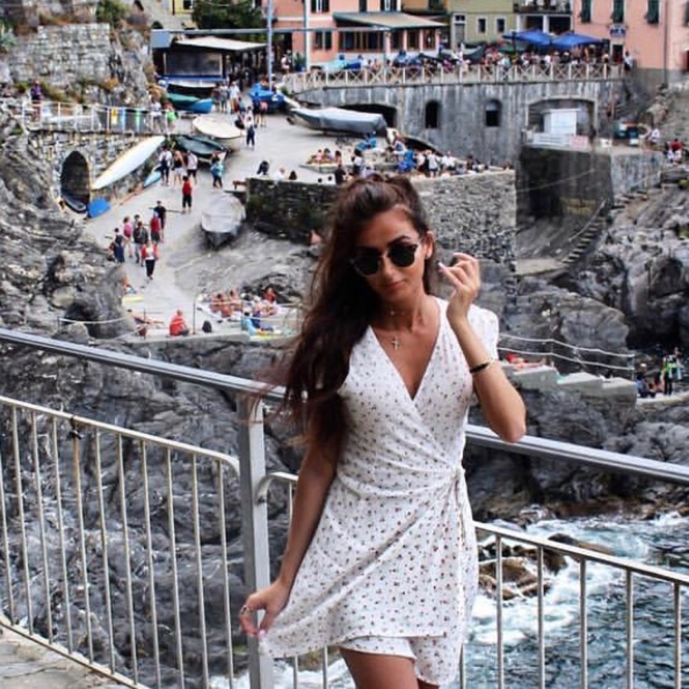 Brandy Melville wrap dress